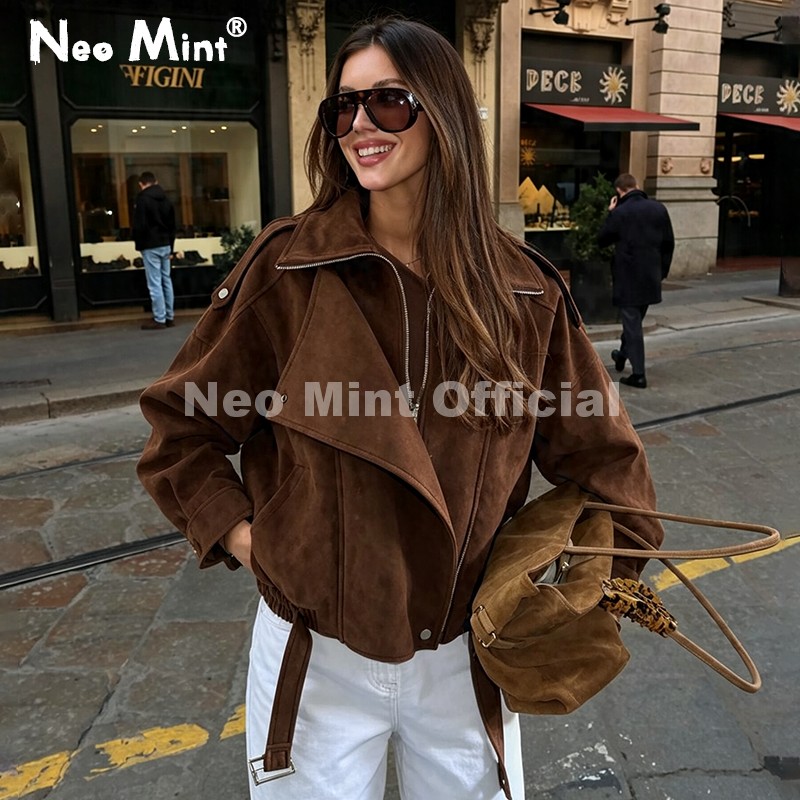 Streetwear Brand Designer - Neo Mint Autumn New Brown Oversized