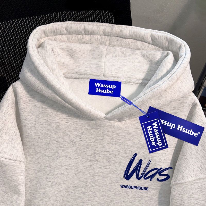 Streetwear Brand China - Popular Letter Hooded Sweatshirt Men's Wear