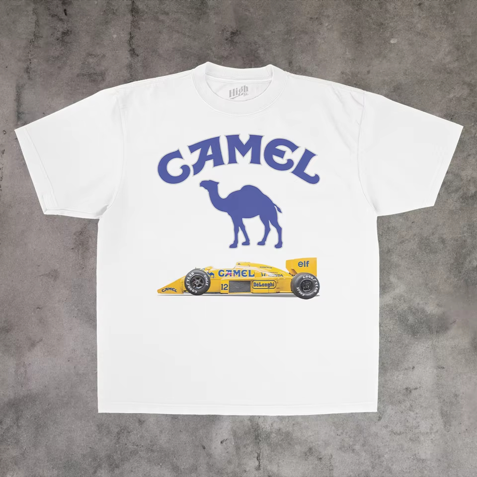 Vintage Racing Classic Camel T - Streetwear Brand Graphics recension och pris