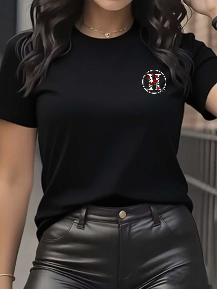 Women's T-Shirt Leisure Fashio - Streetwear Brand Shirts recension och pris