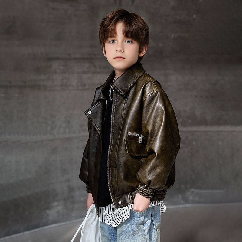 Boys Dark Green Waterproof Win - Streetwear Brand Designer recension och pris
