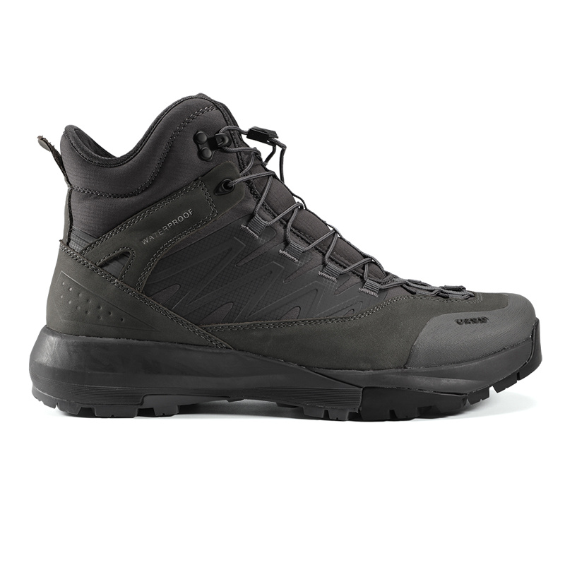 High Top Hiking Leather Shoes  - Streetwear Brand Designer recension och pris