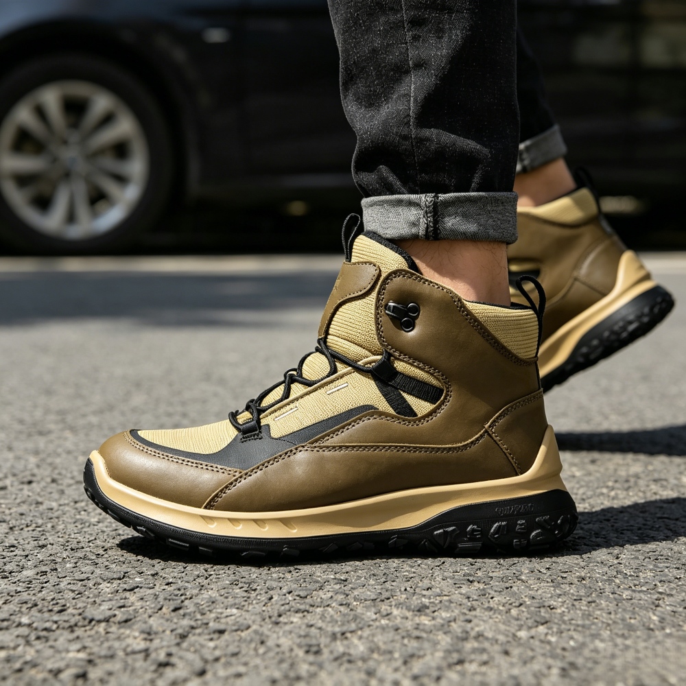 High Top Leather Shoes Men Lux - Streetwear Brands 2026 recension och pris