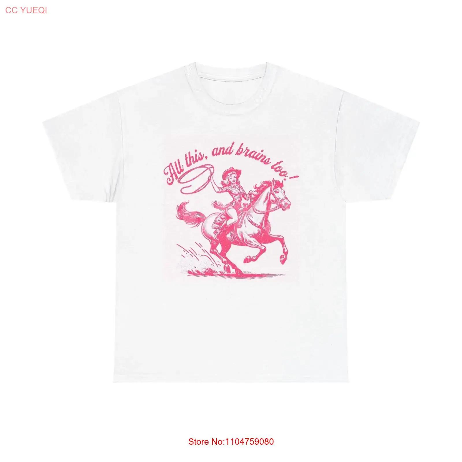 All This And Brains Too T Shir - Streetwear Brand Designer recension och pris