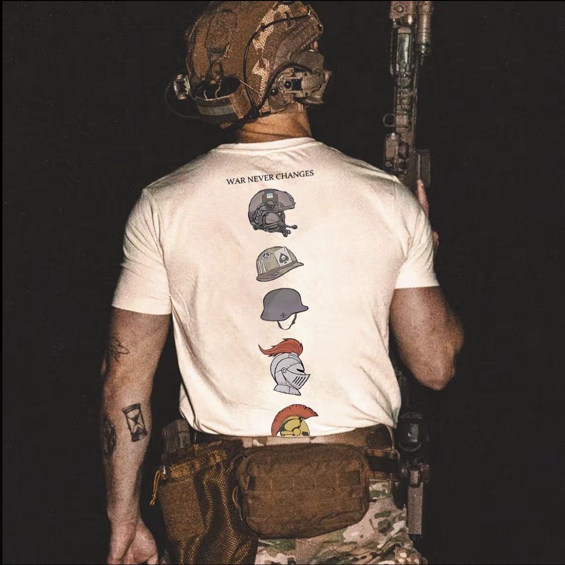 Helmet Evolution History Ameri - Streetwear Brand Shirts recension och pris
