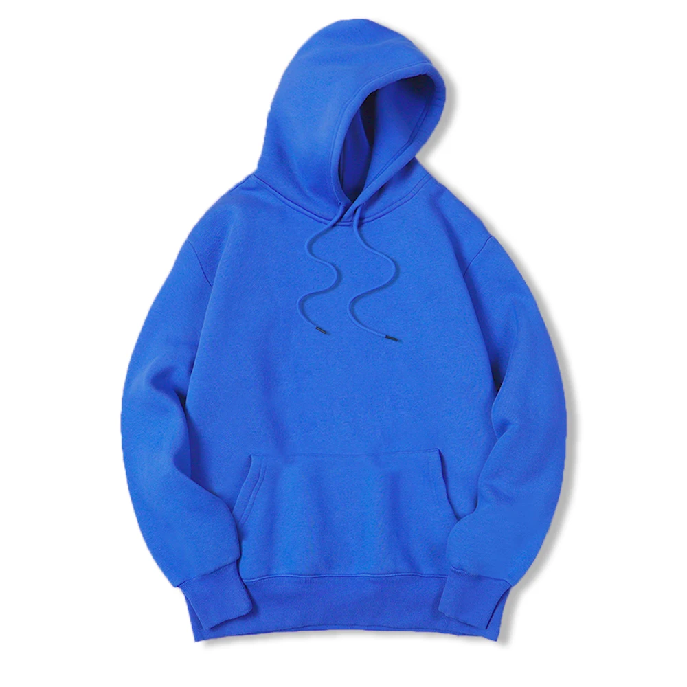 Men's Solid Color Hooded Sweat - Streetwear Brands 2026 recension och pris