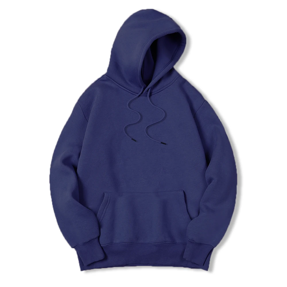 Men's Solid Color Hooded Sweat - Streetwear Brands 2026 recension och pris