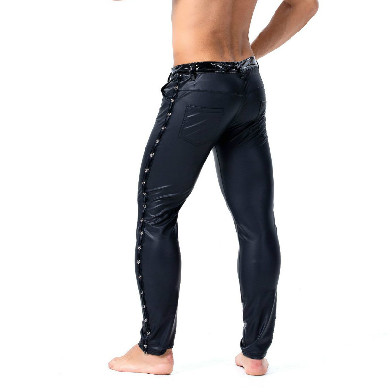 S-XXL Brand Men Leather Rivet  - Streetwear Brand China recension och pris