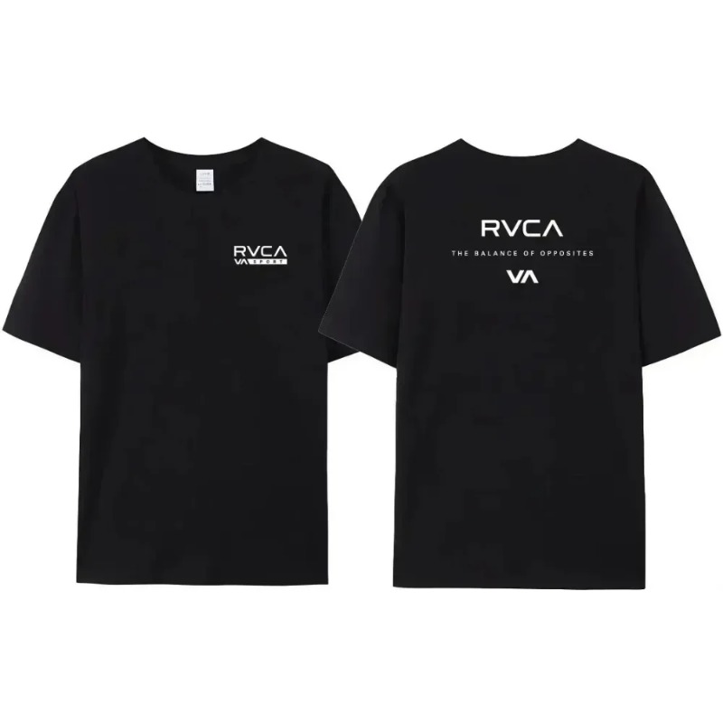RVCA T Shirt Men Women Black T - Streetwear Brand Designer recension och pris