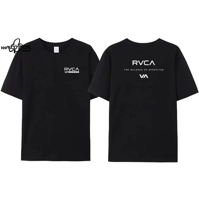 RVCA T Shirt Men Women Black T - Streetwear Brand Designer recension och pris